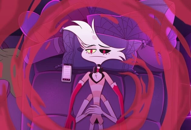 Кадр из 1 сезона мультсериала Отель Хазбин