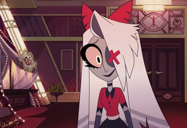 Кадр из 1 сезона мультсериала Отель Хазбин