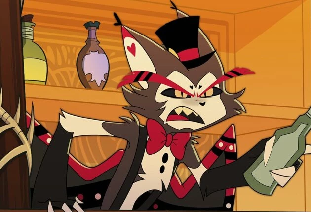 Кадр из 1 сезона мультсериала Отель Хазбин