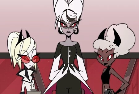Картинки из мультсериала Отель Хазбин